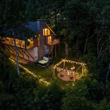 Maggie Valley Cabin With Beautiful Mountain Views, Hottub, Pet Friendly, Gameroom, Fireplace Εξωτερικό φωτογραφία