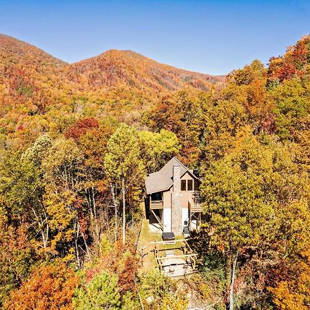 Maggie Valley Cabin With Beautiful Mountain Views, Hottub, Pet Friendly, Gameroom, Fireplace Εξωτερικό φωτογραφία