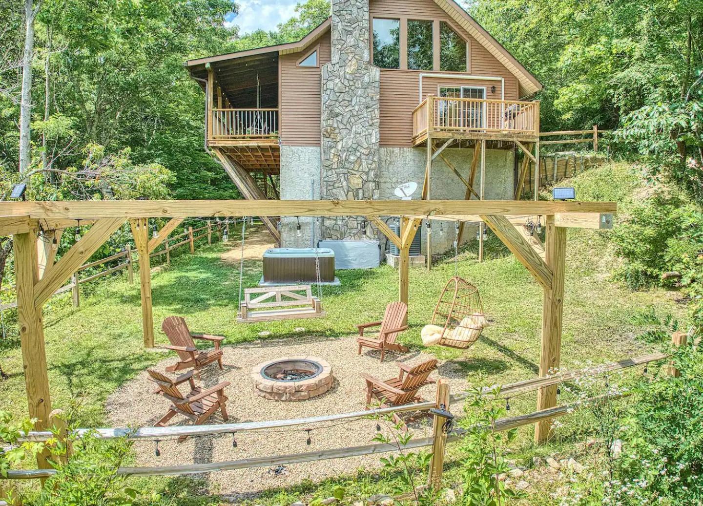 Maggie Valley Cabin With Beautiful Mountain Views, Hottub, Pet Friendly, Gameroom, Fireplace Εξωτερικό φωτογραφία