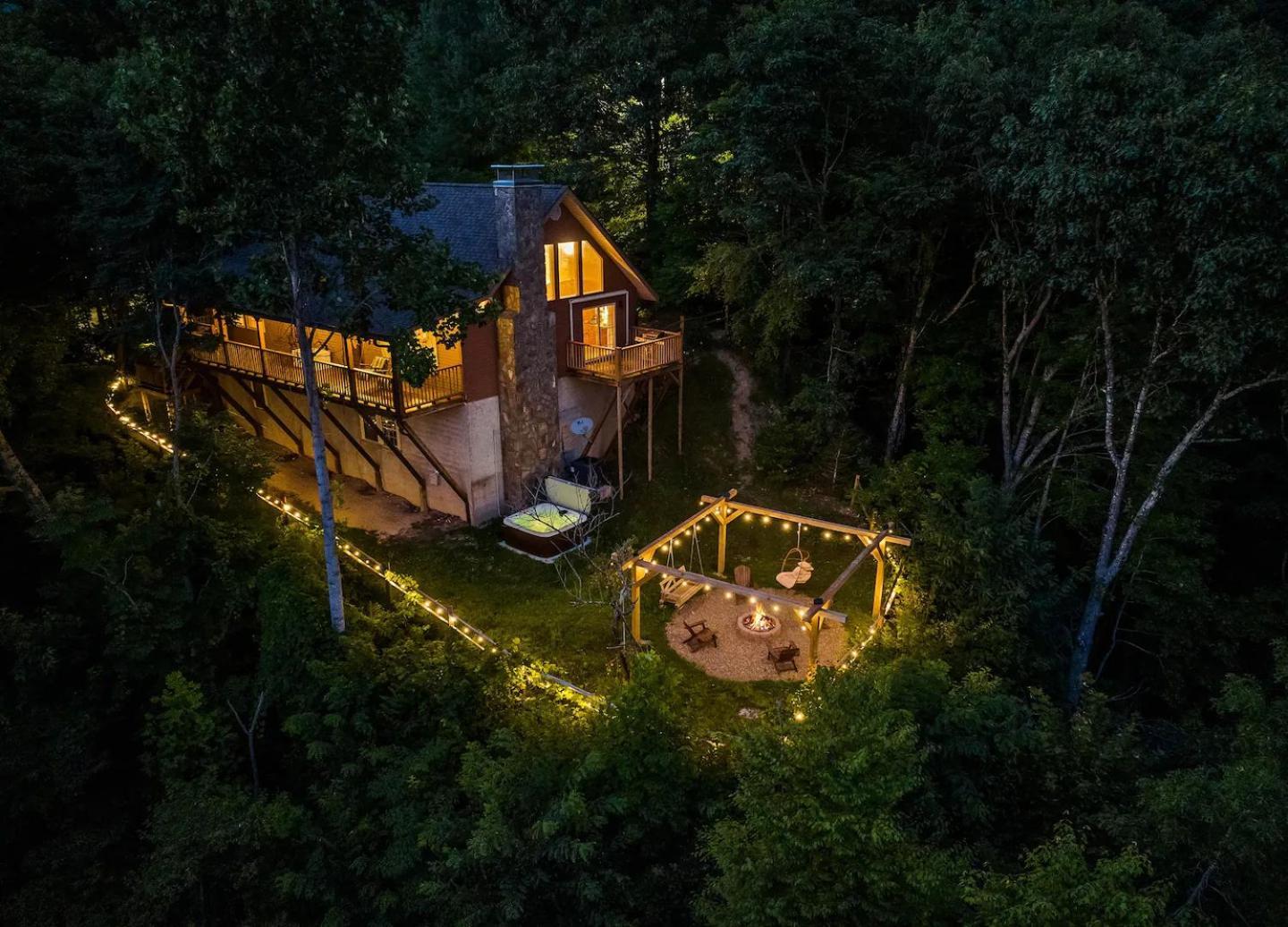 Maggie Valley Cabin With Beautiful Mountain Views, Hottub, Pet Friendly, Gameroom, Fireplace Εξωτερικό φωτογραφία